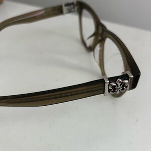 Chrome heart glasses-olive